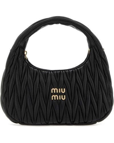 Miu Miu Handbags. - Black