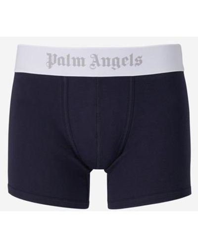 Palm Angels Two Pack Boxers - Blue