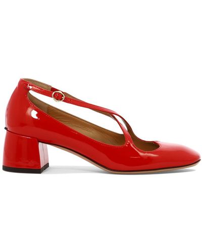 A.Bocca "two For Love" Pumps - Red