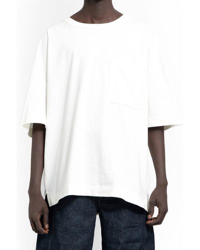 Lemaire T-Shirts - White