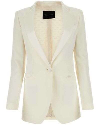 Hebe Studio Jackets And Vests - White