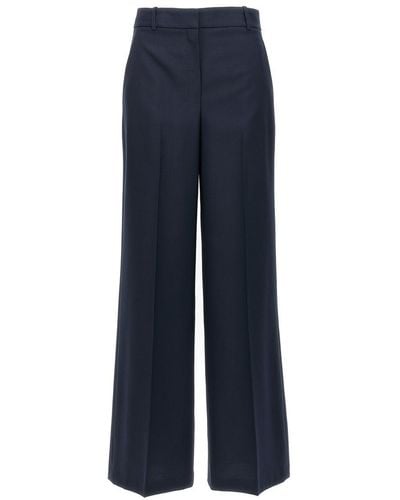Theory Loose Leg Trousers - Blue