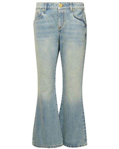 Balmain Cotton Jeans - Blue