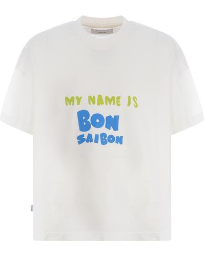 Bonsai T-shirt "saibon" - White