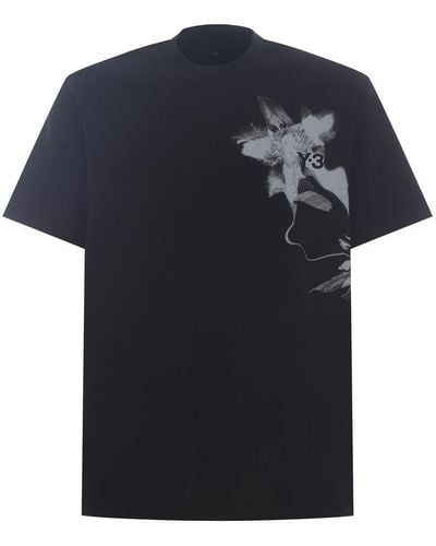 Y-3 T-Shirts And Polos - Blue