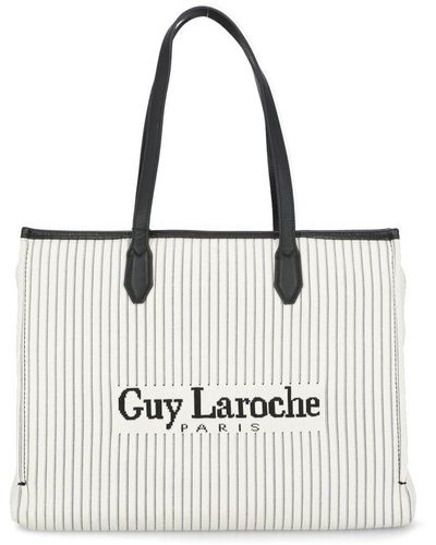 Guy Laroche Shopping Bag With Monogram - ShopStyle