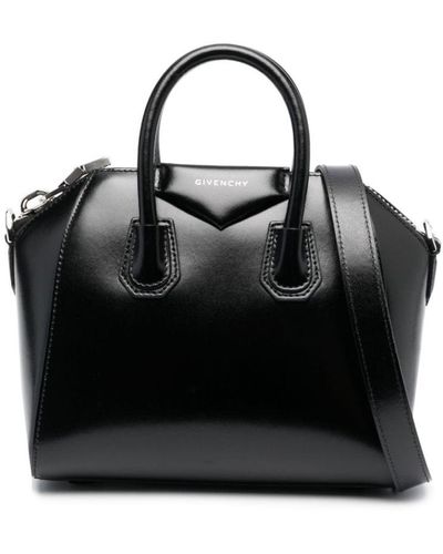 Givenchy Antigona Mini Leather Tote Bag - Black