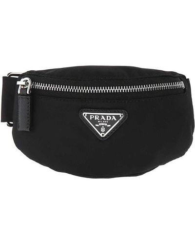 Belt bag Prada Black in Polyester - 29944788