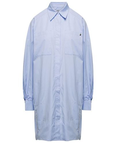 A.P.C. Light Maxi Shirt - Blue