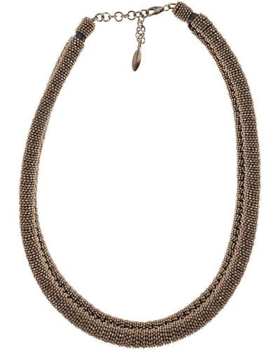 Brunello Cucinelli Necklace In Jewelry - Metallic