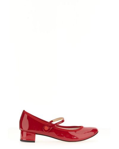 Repetto Pump Mary Jane Rose - Red