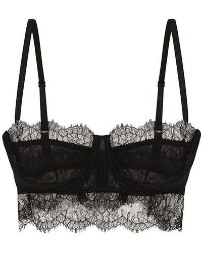 Dolce & Gabbana Balconette Bra - Black