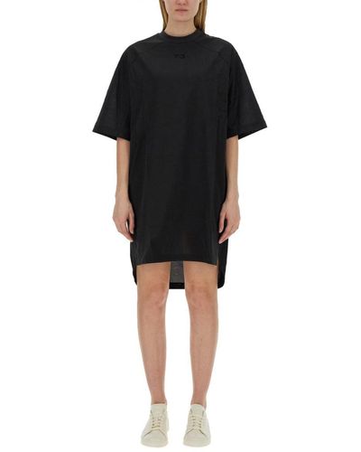 Y-3 T-Shirt Dress - Black