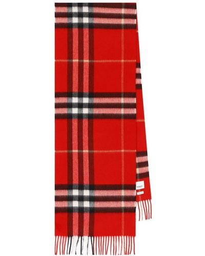Burberry Scarves - Red