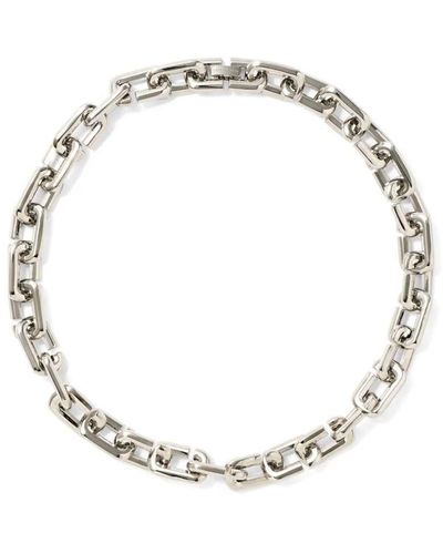 Marc Jacobs The J Marc Chain-link Necklace - Metallic