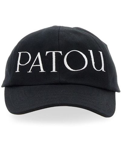 Patou Logo-embroidered Baseball Cap - Black