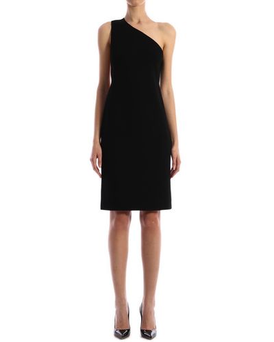 Bottega Veneta One-shoulder Dress Black