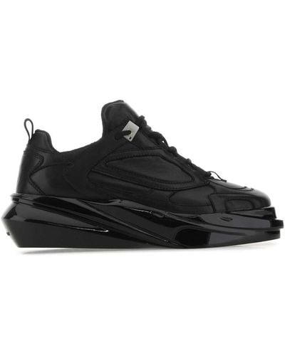 1017 ALYX 9SM Leather Hiking Trainers - Black
