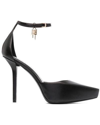 Givenchy G Lock Leather Pumps - Black