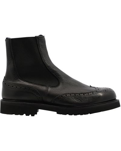 Tricker's "silvia" Ankle Boots - Black