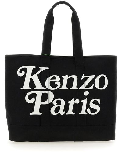 KENZO Utility Tote Bag Large - Black