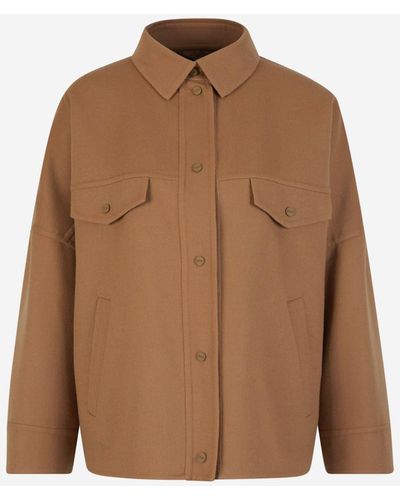 Herno Double Layer Wool Jacket - Brown