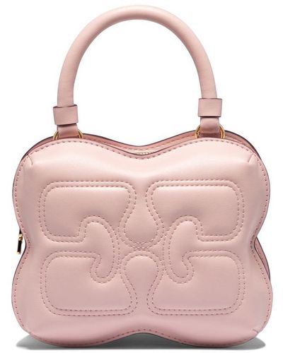 Ganni "Small Butterfly" Handbag - Pink