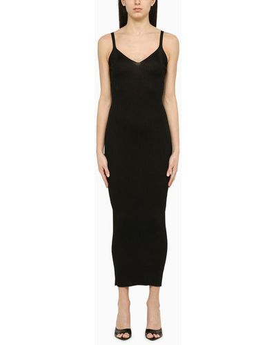 Our Legacy Black Knitted Sheath Dress