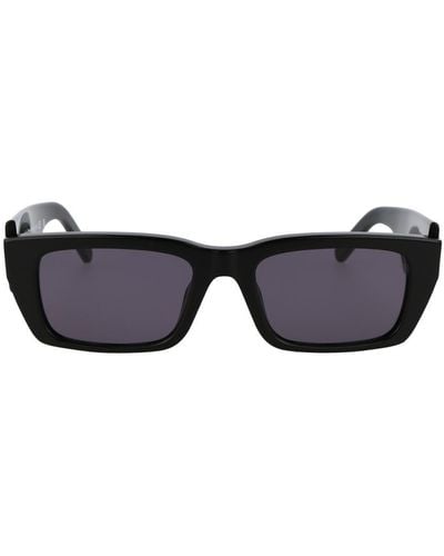 Palm Angels Palm Rectangle Frame Sunglasses - Black