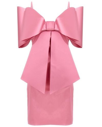 Mach & Mach 'Le Cadeau' Dress - Pink