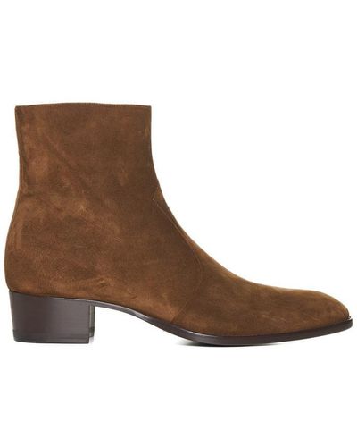Saint Laurent Boots - Brown