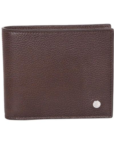 Orciani Leather Wallet - Purple