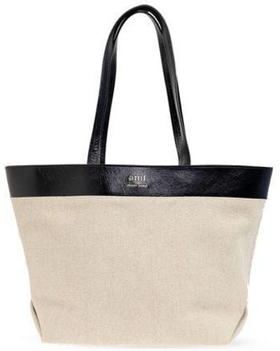 Ami Paris Ami Paris Shopping Bags - Black