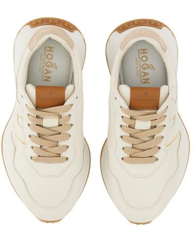 Hogan H641 Leather Sneakers - White