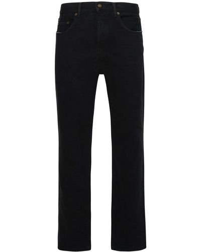 Saint Laurent Oklahoma Jeans - Black