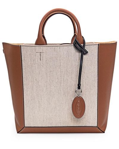 Tod's Medium Shopping Bag - Brown
