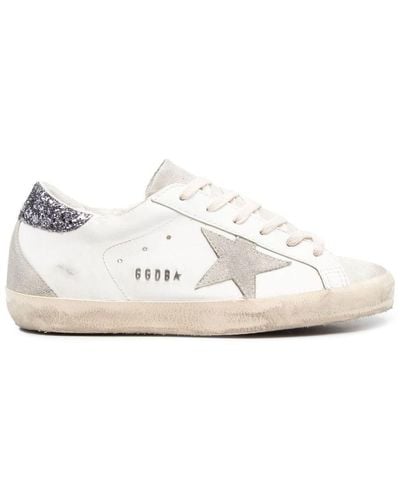 Golden Goose Women Superstar Classic With Spur Sneakers - White