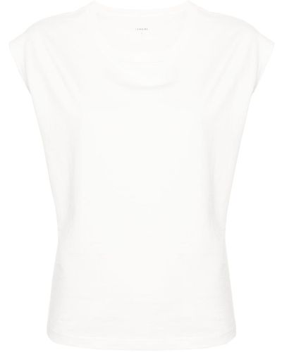 Lemaire Cap Sleeve T-shirt Clothing - White