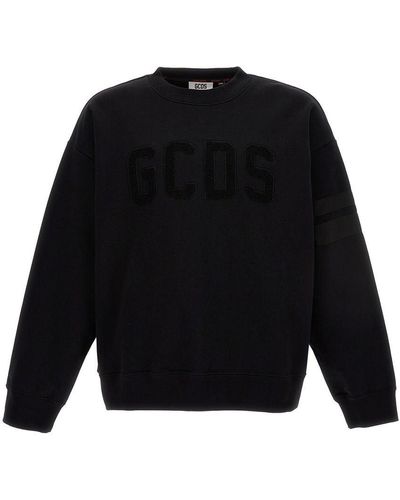 Gcds Logo Sweatshirt - Black