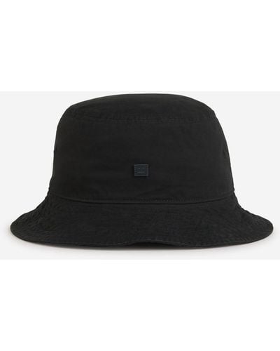 Acne Studios Logo Patch Hat - Black