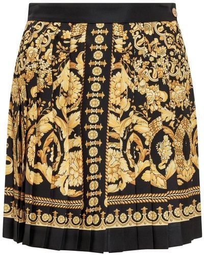 Versace Baroque Skirt - Metallic