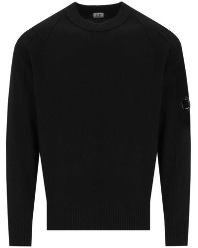 C.P. Company Crewneck Sweater - Black
