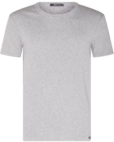 Tom Ford T-shirts And Polos Gray