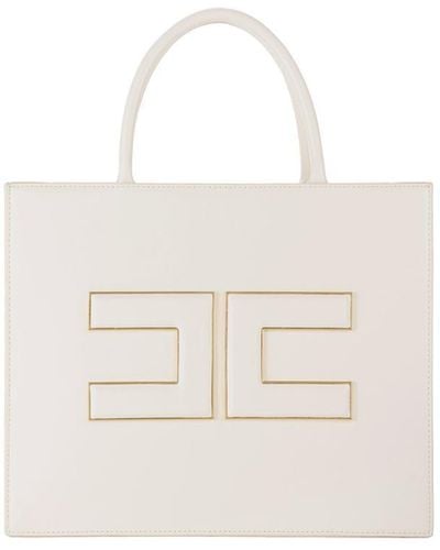 Elisabetta Franchi Handbag - White