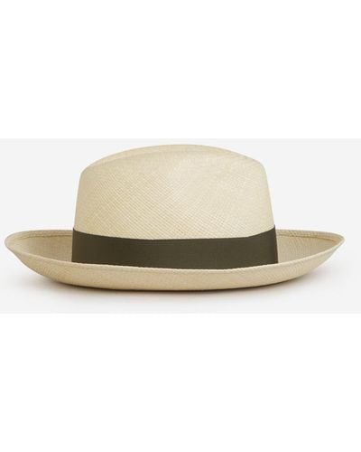 Borsalino Straw Panama Hat - Natural