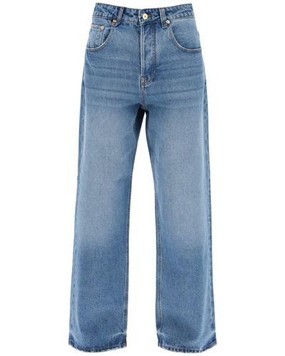 Jacquemus Wide-Leg Jeans - Blue