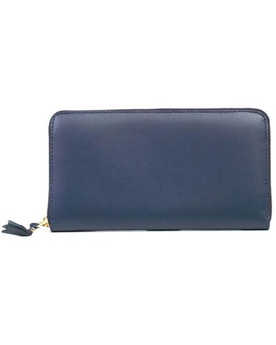 Comme des Garçons Classic Leather Line A Wallet Accessories - Blue