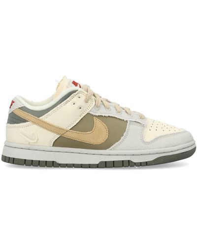 Nike Dunk Low Leather Low-top Sneakers - White