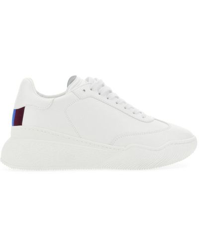 Stella McCartney Loop Sneaker With Laces - White