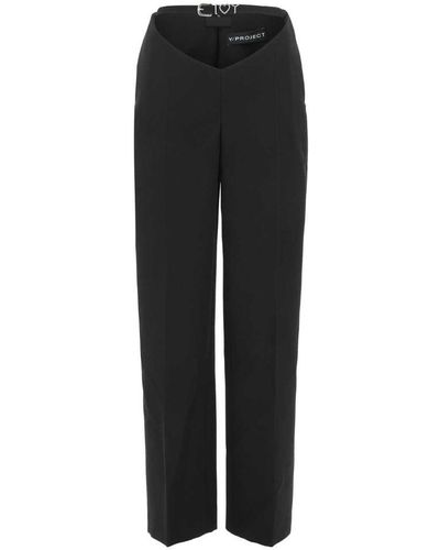 Y. Project Trousers - Black